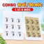 COMBO 10 VỈ / 90 MÓC Vỉ 9 Móc Dán Tường Chất Lượng Cao – Siêu Dính, Chịu Lực 5-8KG