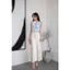 AURÉA SILK HALTER TOP | Áo Yếm Lụa Cổ Đổ Hở Lưng Sang Chảnh