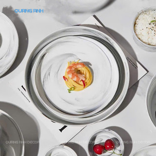 Bộ Bát Đĩa Gốm Sứ Cao Cấp Sang Trọng 36PCS | Phong Cách Bắc Âu HOME DECOR Tối Giản LUXURY TABLEWARE