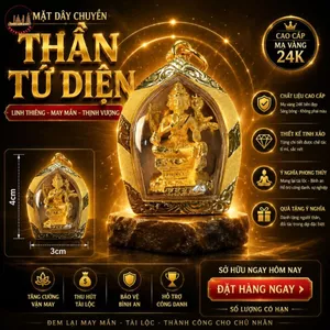 Mặt Dây Chuyền Tứ Diện 4cm – Nhỏ Gọn, Tinh Tế Mà Vẫn Nổi Bật