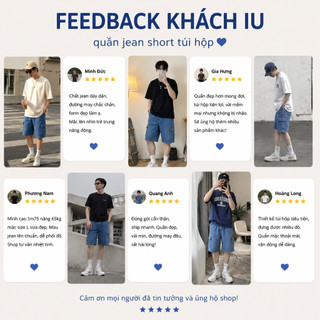Quần Jean Ngố Nam Ống Rộng Cạp Chun Dây Rút  Jean Wash Đen Form Rộng Retro  Phong Cách Streetw J90 Xanh