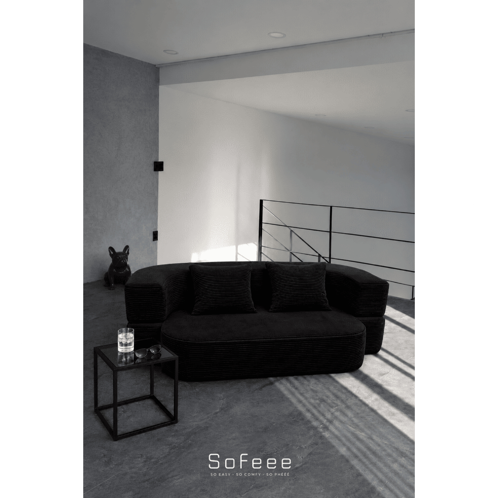 SOFEEE Sofa Giường Gấp Gọn Đa Năng 2in1 Hút Chân Không – Sofa kiêm Giường Ngủ Cho Phòng Khách Căn Hộ Nhỏ (Tặng 2 gối)