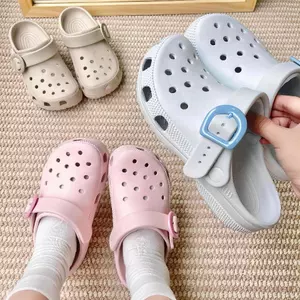 Dép Buckle Nam Nữ Có Khuy Cao 3cm Chất Liệu An Toàn Nhẹ Êm - Đổi size QH10