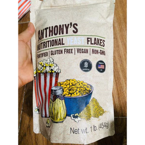 Bột Anthony's Nutritional Yeast Flakes 454g Bột men dinh dưỡng
