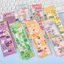 Set 100 Tấm Sticker Dán Hoạt Hình, Màu Sắc, Hoa Quả 13*4.5Cm