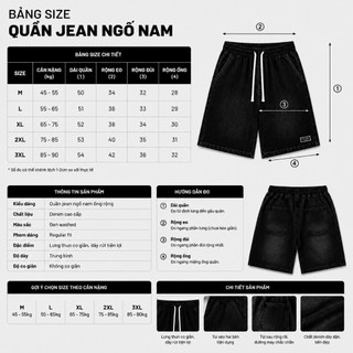 Quần Jean Ngố Nam  Jean Wash Ống Rộng Form Rộng Cạp Chun Dây Rút Xanh Denim Chất Jean J96