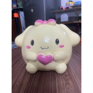 (Xả Kho) Lợn/Heo/Ống tiết kiệm Cinnamoroll tai dài thạch cao có 5 màu, làm quà tặng và trang trí cho mọi người lựa chọn.