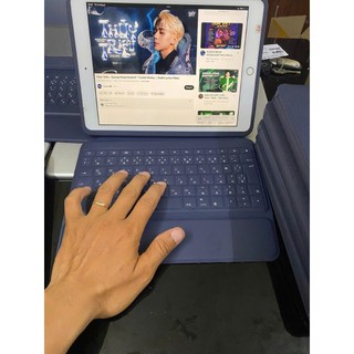 Bao da bàn phím Logitech cho lpad gen 7/8/9 Rugged Combo 3