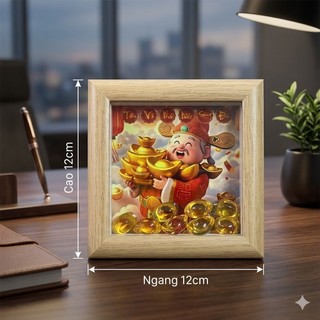 Tranh Chiêu Tài Lộc Thần Tiền Thần Tiền May Mắn