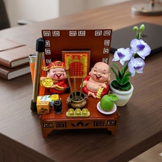 Tủ thờ Thần Tài Thổ Địa Mini cao cấp Mica In UV đẹp