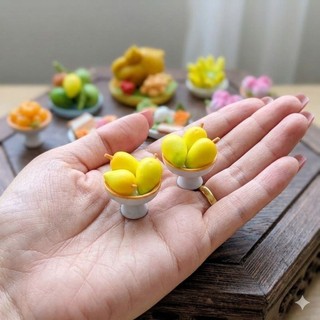 Đĩa Bưởi Thờ Cúng Tài Lộc Phát Tài Bàn Thờ mini