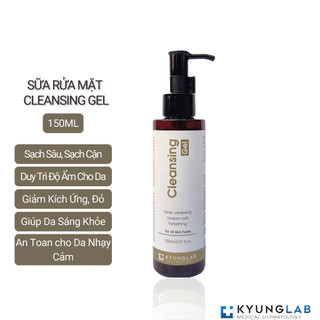Sữa Rửa Mặt Kyung Lab Cleansing Gel 150ml- Làm Sạch Sâu, Dưỡng Ẩm, Dịu Nhẹ Cho Da Nhạy Cảm
