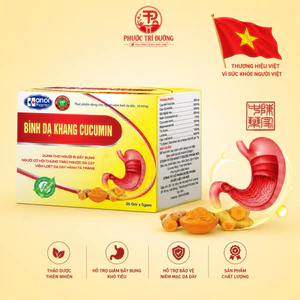 Gói Uống Bình Dạ Khang CUCUMIN- Hỗ trợ đau dạ dày, Vm hành tá tràng- Hộp 20 Gói
