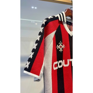 Áo Polo CRIMSON STRIPES KNIT chính hãng Mikenco ngắn tay | TẶNG HỘP ÁO |