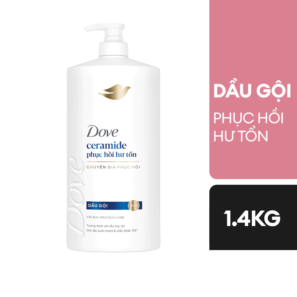 Dầu gội Dove Phục Hồi Hư Tổn 880g-1400g