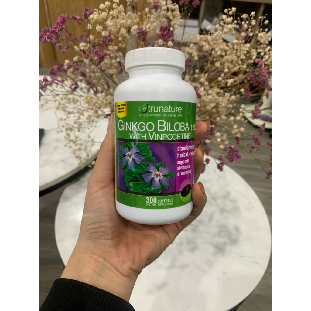 Bổ não ginkgo biloba 300v ( date mới)