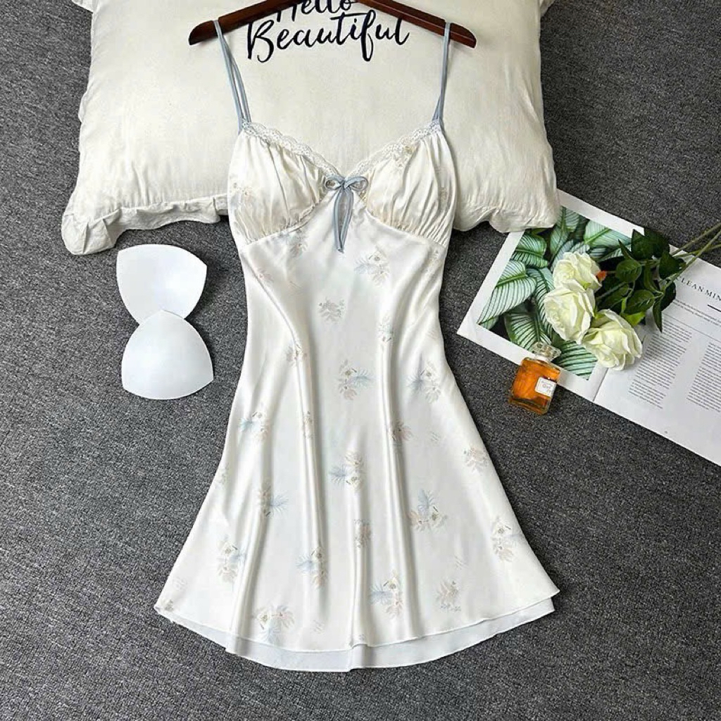Váy ngủ sexy HV296 lụa mềm quyến rũ gợi cảm