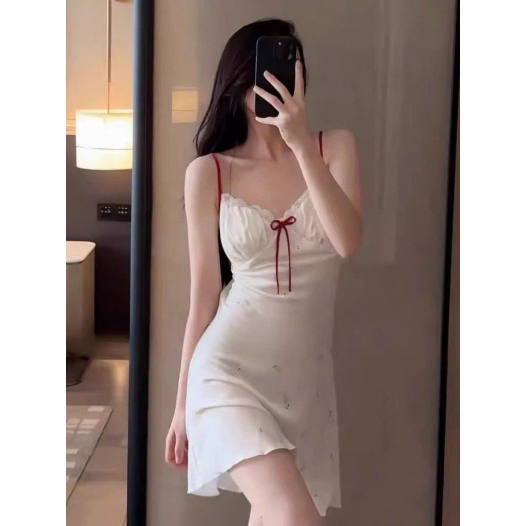Váy ngủ sexy HV296 lụa mềm quyến rũ gợi cảm