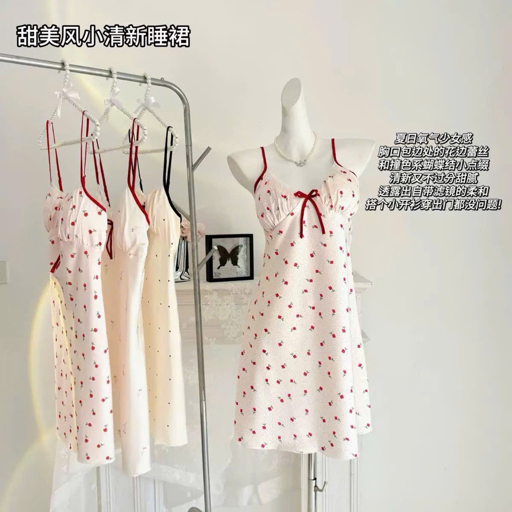 Váy ngủ sexy HV296 lụa mềm quyến rũ gợi cảm