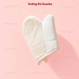 Găng Tay Tẩy Tế Bào Chết Có Ngón Xỏ Tiện Lợi Tẩy Da Chết Nhẹ Nhàng Giúp Da Mịn Màng Sáng Khỏe Từng Ngày