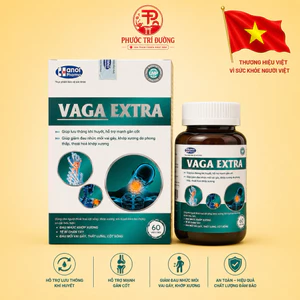 Viên Uống VAGA EXTRA -Hỗ trợ đau nhức xương khớp, tê bì chân tay- Hộp 60 viên