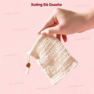 Túi Lưới Tạo Bọt Xà Bông Siêu Mịn Có Dây Rút Tiện Lợi Tạo Bọt Nhanh Giúp Da Sạch Sâu Chât Liệu An Toàn Với Làn Da