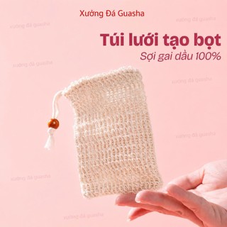Túi Lưới Tạo Bọt Xà Bông Siêu Mịn Có Dây Rút Tiện Lợi Tạo Bọt Nhanh Giúp Da Sạch Sâu Chât Liệu An Toàn Với Làn Da