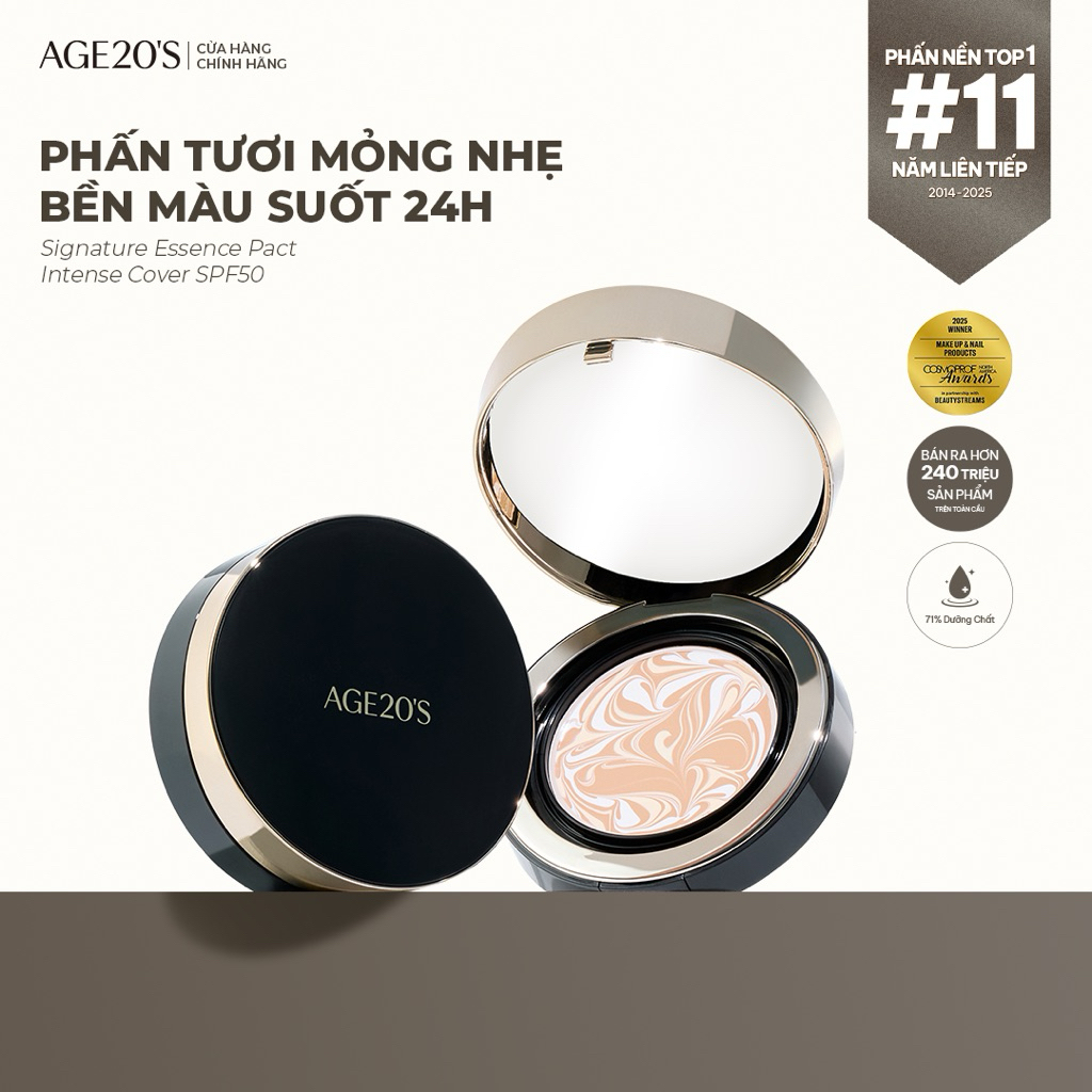 [KOL] Phấn Tươi AGE20'S Signature Essence Pact  - SPF50+ Độ Che Phủ Cao Mỏng Nhẹ | BigBuy360 - bigbuy360.vn