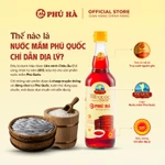 Hộp 6 Chai 510ml Nước Mắm Phú Quốc Chính Gốc 100% Nguyên Chất Ủ Chượp Thùng Gỗ Hơn 1 Năm Độ Đạm 40/43 Chỉ Dẫn Địa Lý — ảnh 3