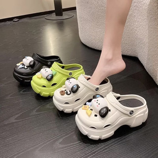 Dép sục đế bánh mì siêu nhẹ TẶNG KÈM STICKER TRANG TRÍ