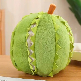 Gấu Bông Sầu Riêng Tách Múi Cao Cấp 30cm - Thú Nhồi Bông Trái Cây Sầu Riêng Khóa Kéo Đáng Yêu Làm Quà Tặng