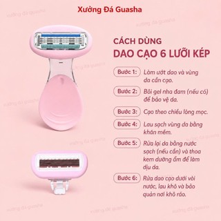 Dao Cạo Lông Vùng Kín Bikini , Mặt , Nách Cho Nam Nữ Bản Nâng Cấp L1 - Dao Cạo Lông Bền Và Sạch Không Kích Ứng Da
