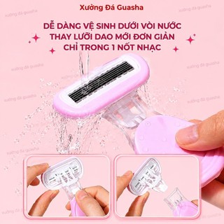Dao Cạo Lông Vùng Kín Bikini , Mặt , Nách Cho Nam Nữ Bản Nâng Cấp L1 - Dao Cạo Lông Bền Và Sạch Không Kích Ứng Da