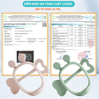 Gặm Nướu Bee Cho Bé Coniu Siêu Mềm Giúp Giảm Ngứa Nướu An Toàn Cho Bé( Có Hộp Đưng)