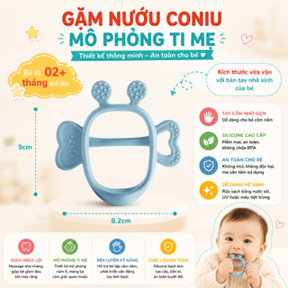 Gặm Nướu Bee Cho Bé Coniu Siêu Mềm Giúp Giảm Ngứa Nướu An Toàn Cho Bé( Có Hộp Đưng)