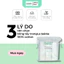 Bông Tẩy Trang La Soirée 225 Miếng Cotton Tự Nhiên, Mềm Mịn, Tiết Kiệm
