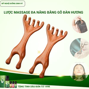 Dụng Cụ Cạo Gió Bằng Gỗ Tự Nhiên, Chăm Sóc Sức Khoẻ Tại Nhà - Mỹ Nghệ Dưỡng Sinh HT