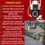Camera 2 Mắt Q22S Pro Bảo Hành 5 Năm-Đàm thoại 2 chiêu- quay đêm có màu - Camera Lắp Đặt Ngoài Trời