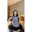 Áo sơ mi kẻ cổ đức khuy charm #Koreaaa