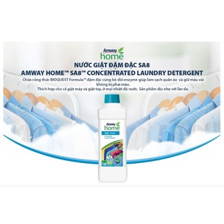 Nước giặt đậm đặc SA8 Amway Home™ SA8™ Concentrated Laundry Detergent