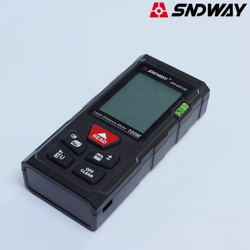 [Có VAT] Máy đo khoảng cách bằng tia laser đỏ SNDWAY SW-MS