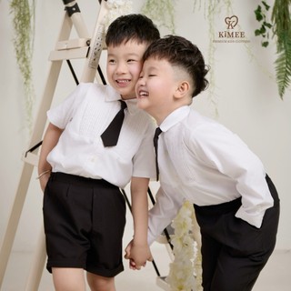 Cà Vạt Cho Bé Trai KIMEE KIDS Cà Vạt Thắt Sẵn Cho Bé Trai Lịch Lãm 1-10 Tuổi Đi Tiệc Đi Học Phong Cách Hàn Quốc