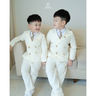 Cà Vạt Cho Bé Trai KIMEE KIDS Cà Vạt Thắt Sẵn Cho Bé Trai Lịch Lãm 1-10 Tuổi Đi Tiệc Đi Học Phong Cách Hàn Quốc