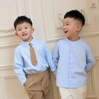 Cà Vạt Cho Bé Trai KIMEE KIDS Cà Vạt Thắt Sẵn Cho Bé Trai Lịch Lãm 1-10 Tuổi Đi Tiệc Đi Học Phong Cách Hàn Quốc