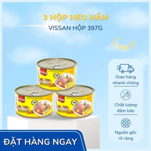 Vissan Combo 3 hộp Heo Hầm Lớn 397g Chính Hãng Date 2029