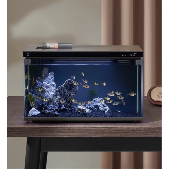 Bể cá thông minh Xiaomi Mijia MYG100 20L Tự động bơm, lọc nước, cho ăn tự động | BigBuy360 - bigbuy360.vn