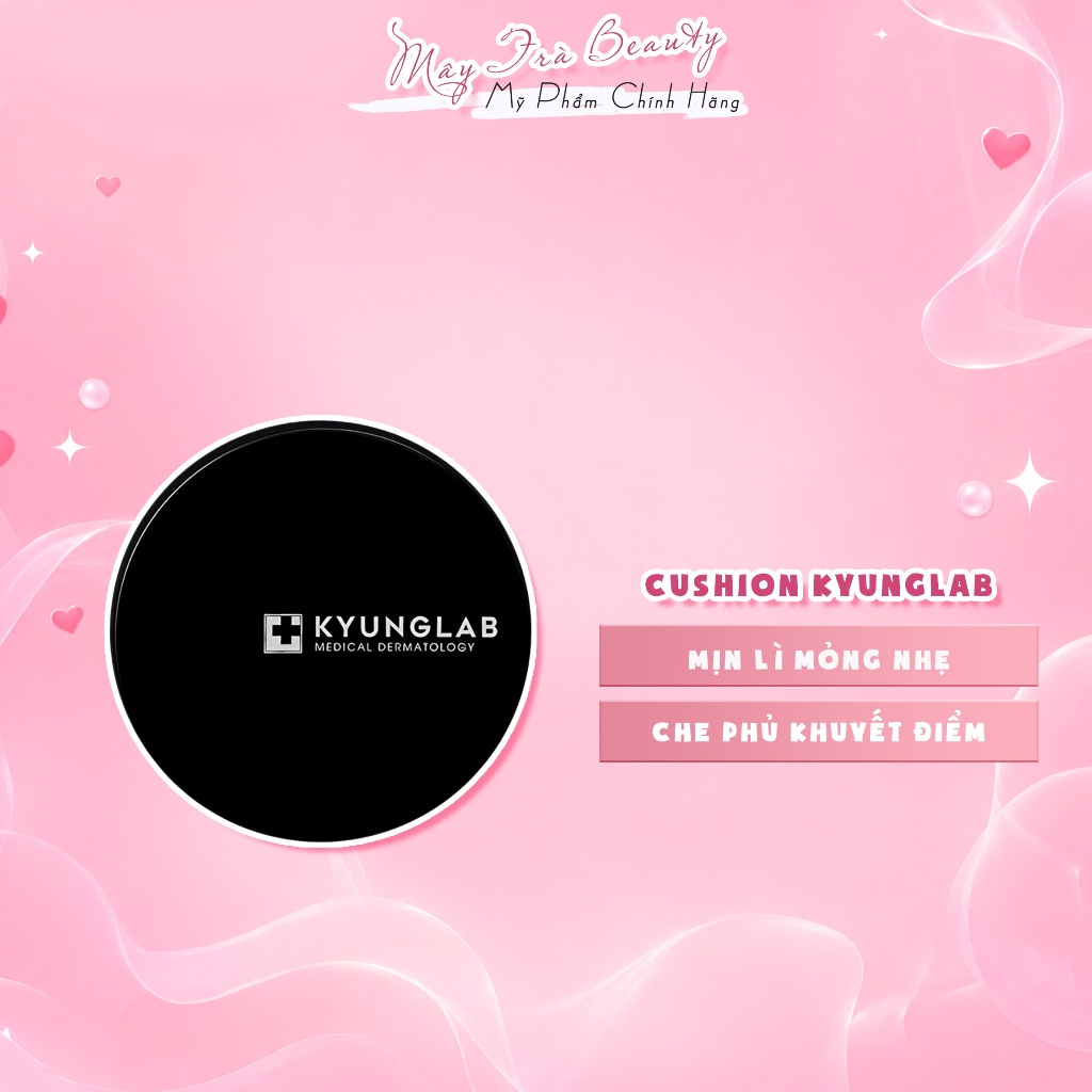 Cushion KyungLab Eternal Fit lớp nền mịn lì mỏng nhẹ, che phủ khuyết điểm hoàn hảo 2024