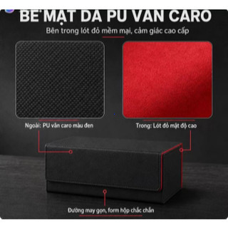 Deckbox (hộp đựng thẻ bài) da đựng thẻ bài
