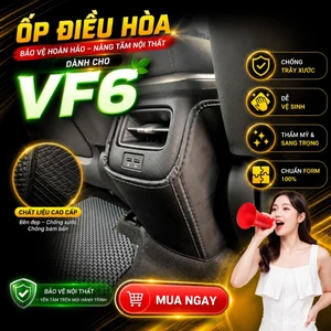Ốp Bảo Vệ Điều Hòa Ô Tô Vinfast VF6 Chống Trầy Xước, Chống Bẩn