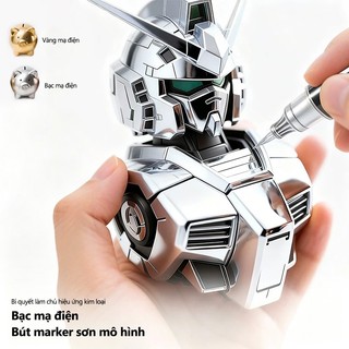 Bút Dạ Bút Viết Thiệp Cưới Kim Loại Nhũ Vàng Và Bạc Vẽ Được Trên Mọi Chất Liệu Vải Gỗ Đất Sét Chống Thấm Nước